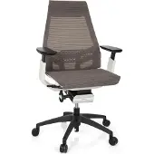 Hjh OFFICE GENIDIA SMART WHITE net - Professionele bureaustoel Grijs / Wit