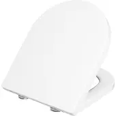 Cornat toiletzitting Trient, Duroplast, D-vorm, met softclose-functie, KSTRSC00