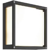 LUCANDE Buitenverlichting , Aurelien, dimbare, Zwart, Terras, Metaal, Modern