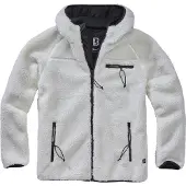 Brandit Fleece jas wit