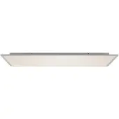 LINDBY LED-paneel Zento, dimbaar, alu / grijs / zink, Keuken, Kunststof, Modern, LED paneel