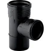 Geberit Vertriebs GmbH Geberit Silent-PP Abzweig 87,5Grad, mit Muffen DN100/40