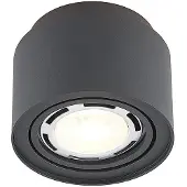 Arcchio Plafondlamp , Walisa, dimbare, Zwart, Woonkamer, Aluminium, Modern