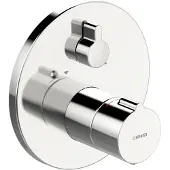 Hansa Home afvoerkraan voor bad, met afdichting, BLUEBOX, verchroomd, 1 stuk.