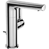 Hansa wastafelmengkraan HANSARONDA 5534, uitsteeklengte 115 mm, chroom, 1 stuk.