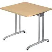 Hjh OFFICE PRO BELA 8 S - Grijs 80 x 80