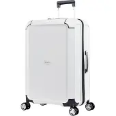 Eminent Aegis 4 wielen Trolley M 61 cm met uitbreidingsplooi wit