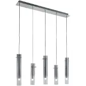 LUCANDE Hanglampe , Korvitha, dimbare, Grijs, Keuken, Glas, Modern
