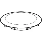 Geberit Afvoerrooster DWA d90 wit 150265