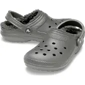 Crocs Klomp Crocs Classic Lined Clog Slate Grey Smoke