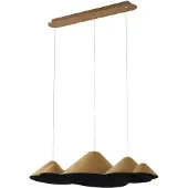 LUCANDE Hanglampe , Beutlin, dimbare, Groen, Eetkamer, Stof, Modern