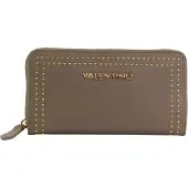 Valentino Portemonnee Shine Re Zip Around Wallet Grigio Taupe