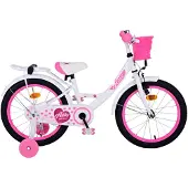 Volare Ashley Kinderfiets - Meisjes - 18 inch - Wit