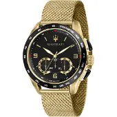 Maserati Traguardo R8873612010 herenhorloge met zwarte wijzerplaat
