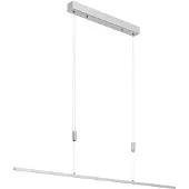 LUCANDE Hanglamp Arnik, dimbaar, alu / grijs / zink, Woon-/ Eetkamer, metaal, Modern