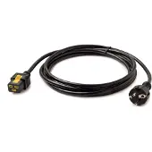 Schneider Electric - Voedingskabel - IEC 60320 C19 naar CEE 7/7 (M) - 240 Volt wisselstroom V - 16 A - 3 m - zwart - voor P/N: SMX3000RMHV2UNC