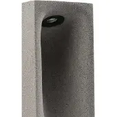 Faro Sokkellamp buiten Grot, alu / grijs / zink, Beton, Modern, LED buitenlamp