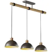 LINDBY Hanglampe , Holgar, dimbare, Grijs, Woonkamer, Metaal, Industrieel