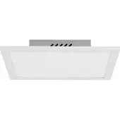 LINDBY LED-paneel Lamin, dimbaar, wit / opaal, Woon-/ Eetkamer, Modern, LED plafondlamp