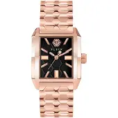 Philipp Plein Watches Analoog horloge 'Offshore' rose-goud / zwart