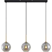LINDBY Hanglampe , Hiwana, dimbare, Grijs, Woonkamer, Glas, Modern