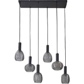 LINDBY Hanglampe , Tolli, dimbare, Grijs, Woonkamer, Glas, Modern