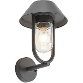 LUCANDE Wandlamp buiten Olinum, dimbaar, zwart, Aluminium, Modern, Wandlamp buiten