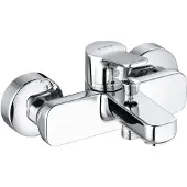 Kludi Pure&Easy: Bad- en douchemengkraan, veiligheidsmechanisme, 1 stuk.