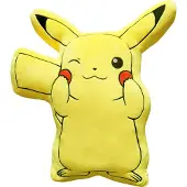Halantex Pokémon Dekenkussen Pikachu, staand, 40 cm