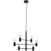 LUCANDE Hanglampe , Aidas, dimbare, Zwart, Eetkamer, Metaal, Modern