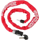 Stahlex Kettingslot 985 - Gehard staal, 5mm, 1200mm, voor fiets en motor.