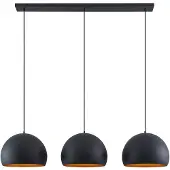 LINDBY Hanglampe , Tarjei, dimbare, Zwart, Woonkamer, Metaal, Modern