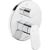 Duravit Wave - Inbouwkraan, voor 2 functies, chroom WA5210012010