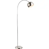 Globo vloerlamp Benno - chroom - metaal - 24779N