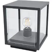 LUCANDE Buitenverlichting , Annalea, dimbare, Zwart, Terras, Metaal, Modern