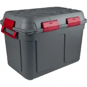 Sunware Q-line waterdichte opbergbox met deksel 160L - 55x79x55 cm