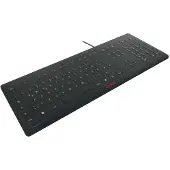 Contour Design TAS STREAM PROTECT TOETSENBORD met snoer BE-Layout zwart (BE, Bedraad), Toetsenbord, Zwart