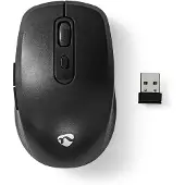 Nedis draadloze muis | compact | USB-A dongle | 1600 dpi | 6 knoppen