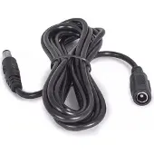 Ezviz , camerakabel 5.5/2.1mm, verlengstuk van 10 meter, voor bewakingscamera's, zwart