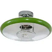 LINDBY Plafondlamp , Branford, dimbare, Groen, Woonkamer, Metaal, Vintage / Retro