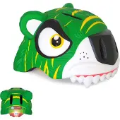 Crazy Safety Tiger, fietshelm, junior, groen