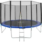 TecTake - Trampoline Garfunky - met veiligheidsnet - 366 cm - 403519