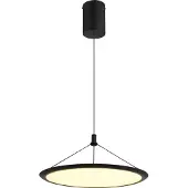 Globo Lighting Zwarte hanglamp Suna Ø 50,8cm
