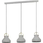 Eglo Grijze 3L hanglamp Estepona 107cm