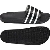 Adidas Originals Muiltjes 'Adilette' zwart / wit