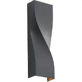 LUCANDE Buitenverlichting , Tibelya, Zwart, Balkon, Aluminium, Modern