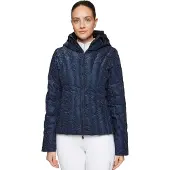 Samshield FW25 COURCHEVEL-ICE PRINT PUFFER- NAVY -L