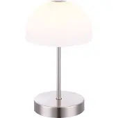 Globo Tafellamp Snowflake Nikkel