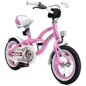 Bikestar Cruiser kinderfiets 12 inch roze female