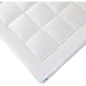 Homescapes - Wollen Matrasoplegger - Diep Comfort - 160x200 cm